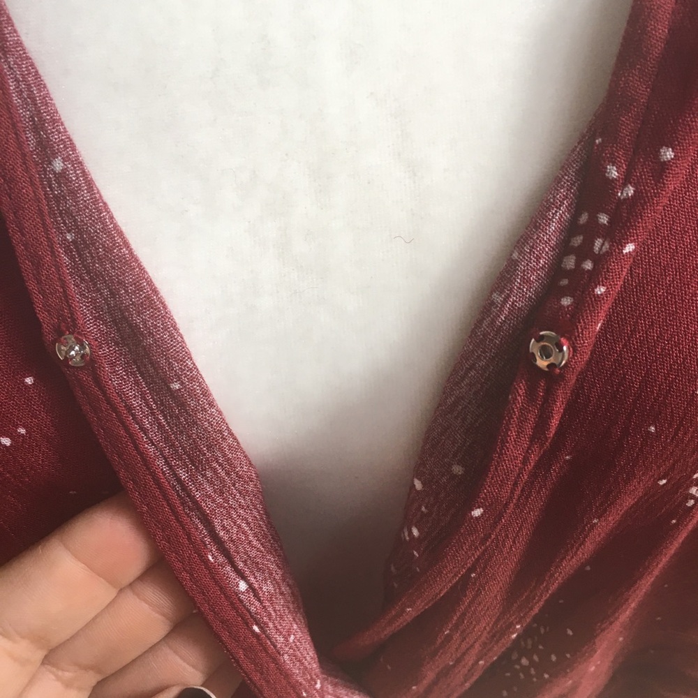 Red Bodysuit - Picture 4 of 6